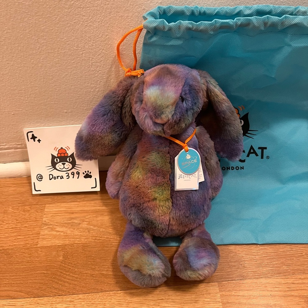 Jellycat Authentic Zodihop Luxe Bunny Plush – New With Tags (NWT)